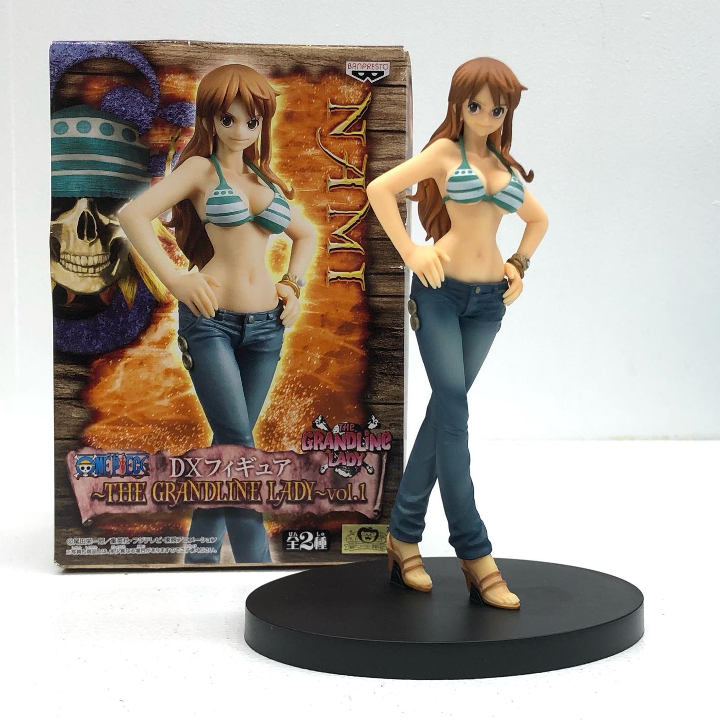 【中古】 ワンピース フィギュア ナミ DX フィギュア GRANDLINE LADY vol. 1 47563【フィギュア】【加古川物流】