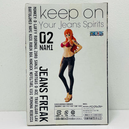 【中古】 ナミ(レッド＆ブラック)「ワンピース」JEANSFREAKvol.2【フィギュア】