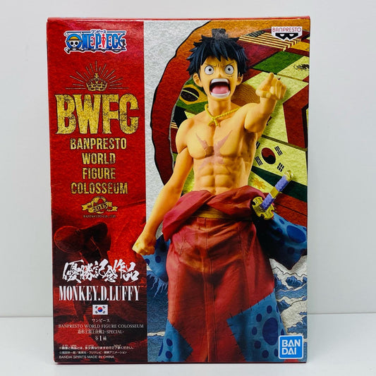 【中古】 モンキー・D・ルフィ「ワンピース」BWFC造形王頂上決戦2-SPECIAL-【フィギュア】【飾磨店】