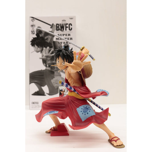 [Used] One Piece Figure Luffy Brush Painting Ichiban Kuji BWFC Zoukeiou Chojo Kessen 3 THE BRUSH Award SUPER MASTER STARS PIECE 82334 [Figure] [Shikama Store] 