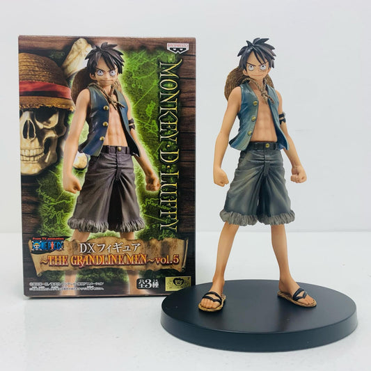 【中古】 モンキー・D・ルフィvol.5DXフィギュア～THEGRANDLINEMEN～「ワンピース」【フィギュア】【飾磨店】
