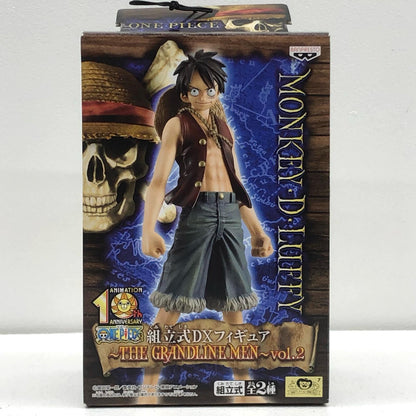 【中古】 モンキー・D・ルフィ「ワンピース」組立式DXフィギュア～THEGRANDLINEMEN～vol.2【フィギュア】