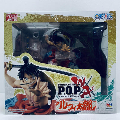 【中古】 ルフィ太郎「ワンピース」P.O.P“WarriorsAlliance”メガトレショップ＆オンラインショップ限定【フィギュア】