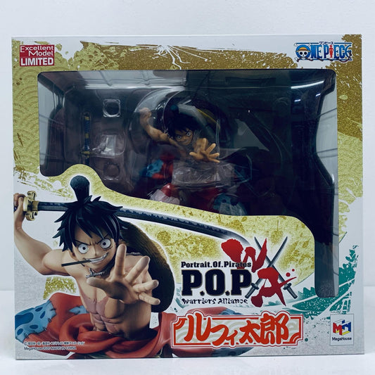 【中古】 ルフィ太郎「ワンピース」P.O.P“WarriorsAlliance”メガトレショップ＆オンラインショップ限定【フィギュア】