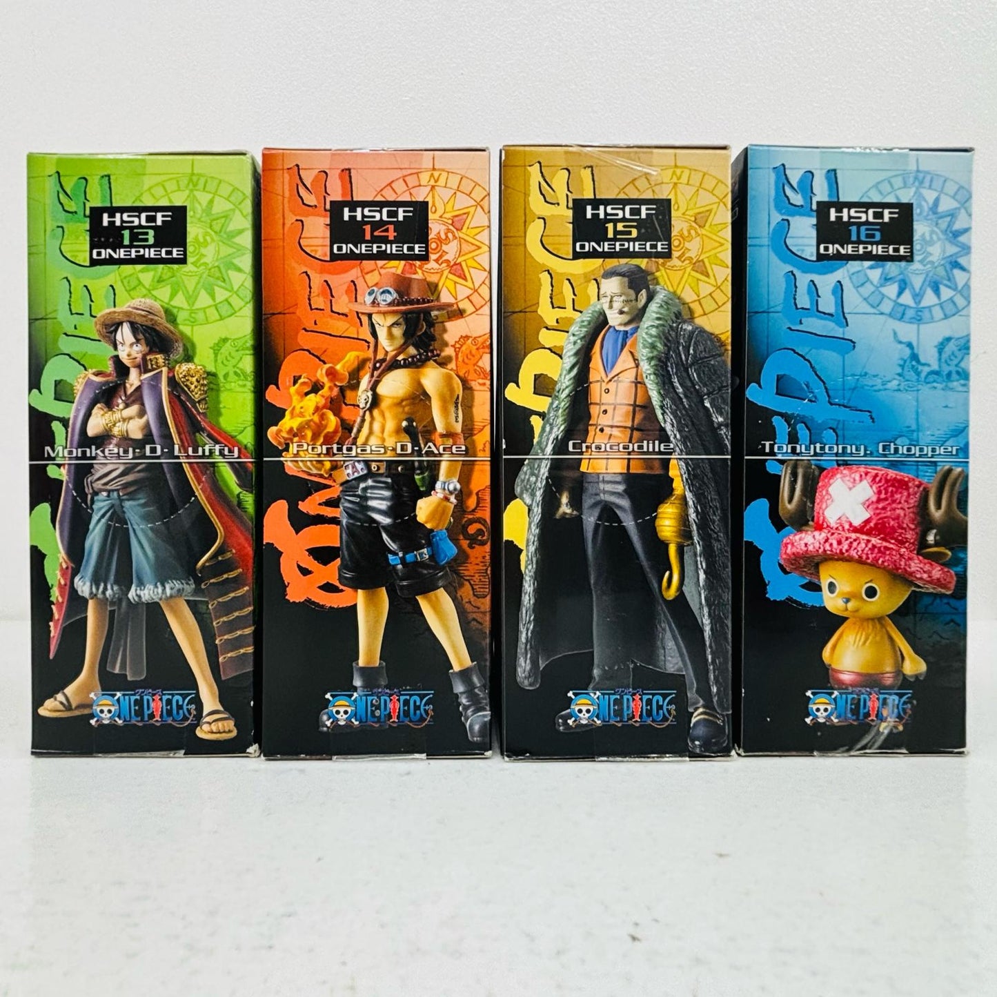 Set of 4: "One Piece" High-Spec Coloring Figure 4 [Figure]