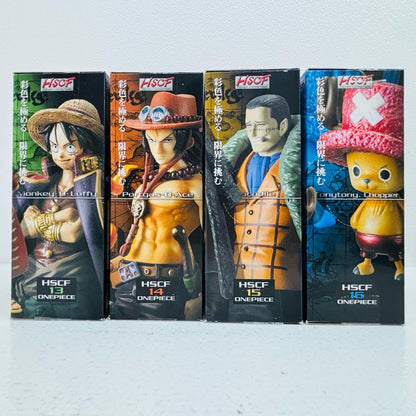 Set of 4: "One Piece" High-Spec Coloring Figure 4 [Figure]