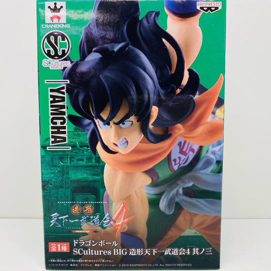 【中古】 ヤムチャ「ドラゴンボール」SCulturesBIG造形天下一武道会4其ノ三【フィギュア】