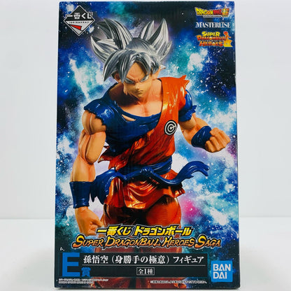 【中古】 E賞孫悟空(身勝手の極意))「ドラゴンボールSUPERDRAGONBALLHEROESSAGA」MASTERLISE一番くじ【フィギュア】