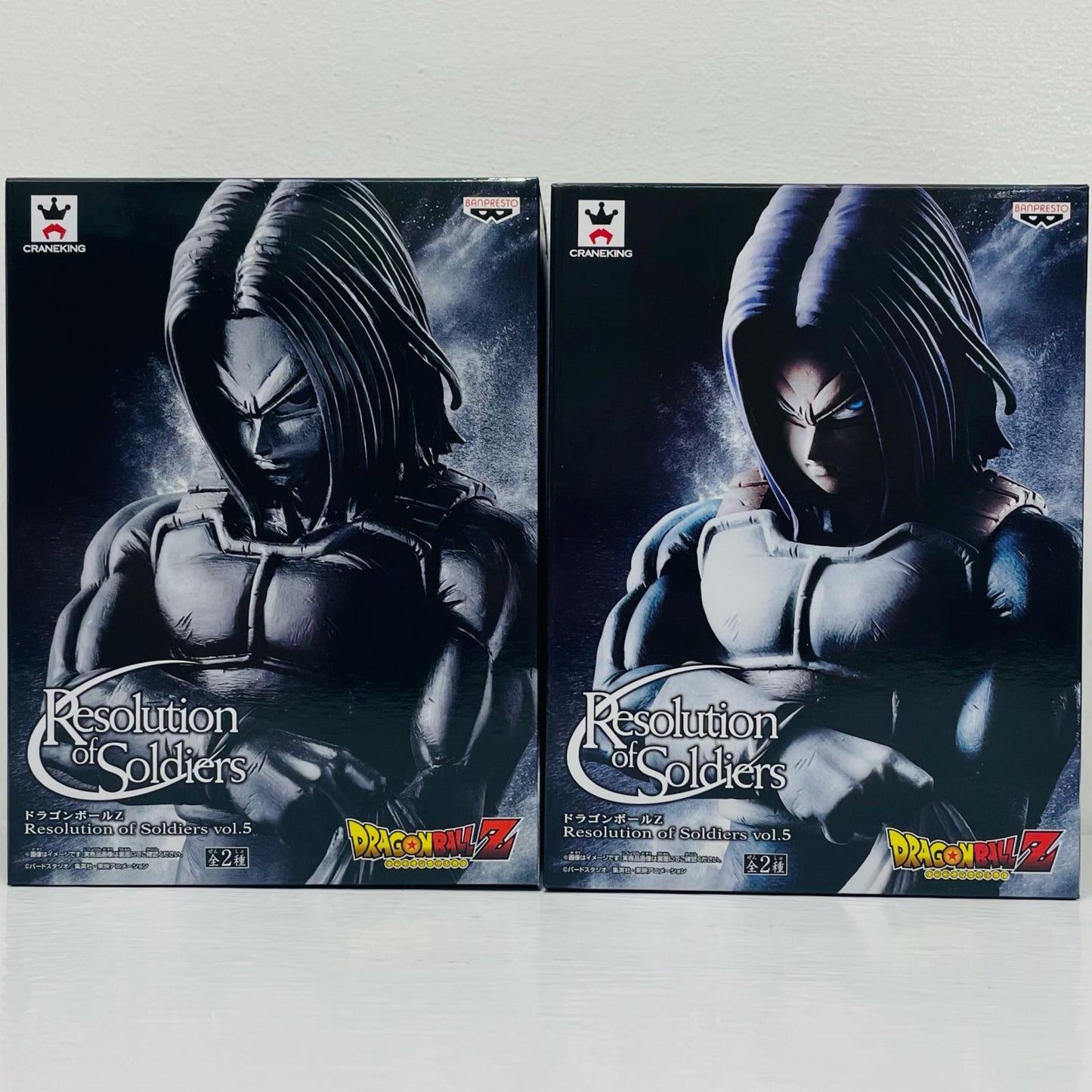 全2種セット「ドラゴンボールZ」ResolutionofSoldiersvol.5【フィギュア】