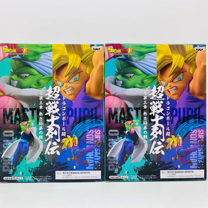 【中古】 全2種セット「ドラゴンボール超」超戦士列伝～第三章熱き師弟の戦い～ ドラゴンボール フィギュア ピッコロ＆超サイヤ人孫悟飯：少年 超戦士列伝 第三章 熱き師弟の戦い 全2種セット 39653【フィギュア】【飾磨店】