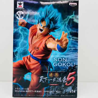 孫悟空(超サイヤ人ゴッドSS)「ドラゴンボール」SCulturesBIG造形天下一武道会5-SPECIAL-其之一【フィギュア】