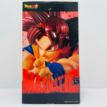 [Used] Super Saiyan God Son Goku "Dragon Ball Super" MAXIMATIC THE SON GOKU V [Figure]