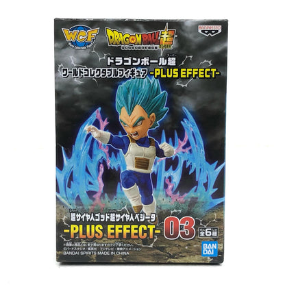[Used] Dragon Ball Super Figure Super Saiyan God Super Saiyan Vegeta WCF-PLUS EFFECT World Collectible Figure [Figure] [Kakogawa Logistics] 