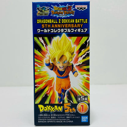 超サイヤ人孫悟空「ドラゴンボールZドッカンバトル」DRAGONBALLZDOKKANBATTLE5THANNIVERSARYWCF【フィギュア】