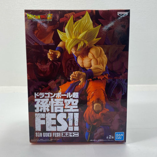 【中古】 超サイヤ人孫悟空「ドラゴンボール超」孫悟空FES!!其之十二【フィギュア】