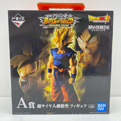 A賞超サイヤ人孫悟空「ドラゴンボールBATTLEOFWORLDwithDRAGONBALLLEGENDS」MASTERLISEEMOVING一番くじ【フィギュア】