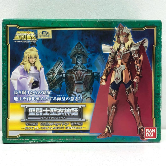 [Used] Saint Seiya Figure Poseidon the Sea Emperor Saint Cloth Myth SAINT CLOTH MYTH ROYALORNAMENT EDITION [Figure] [Kakogawa Logistics] 