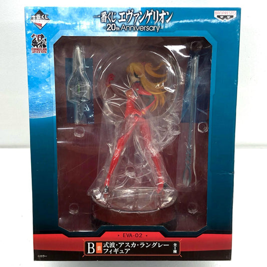 [Used] 20th Anniversary/Ichiban Kuji Evangelion Figure Shikinami Asuka Langley Ichiban Kuji 20th Anniversary B Prize [Figure] [Kakogawa Logistics] 