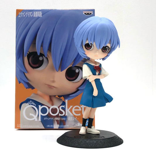 【中古】 ヱヴァンゲリヲン新劇場版 フィギュア 綾波レイ Q posket A (ブルー) 39601【フィギュア】【加古川物流】