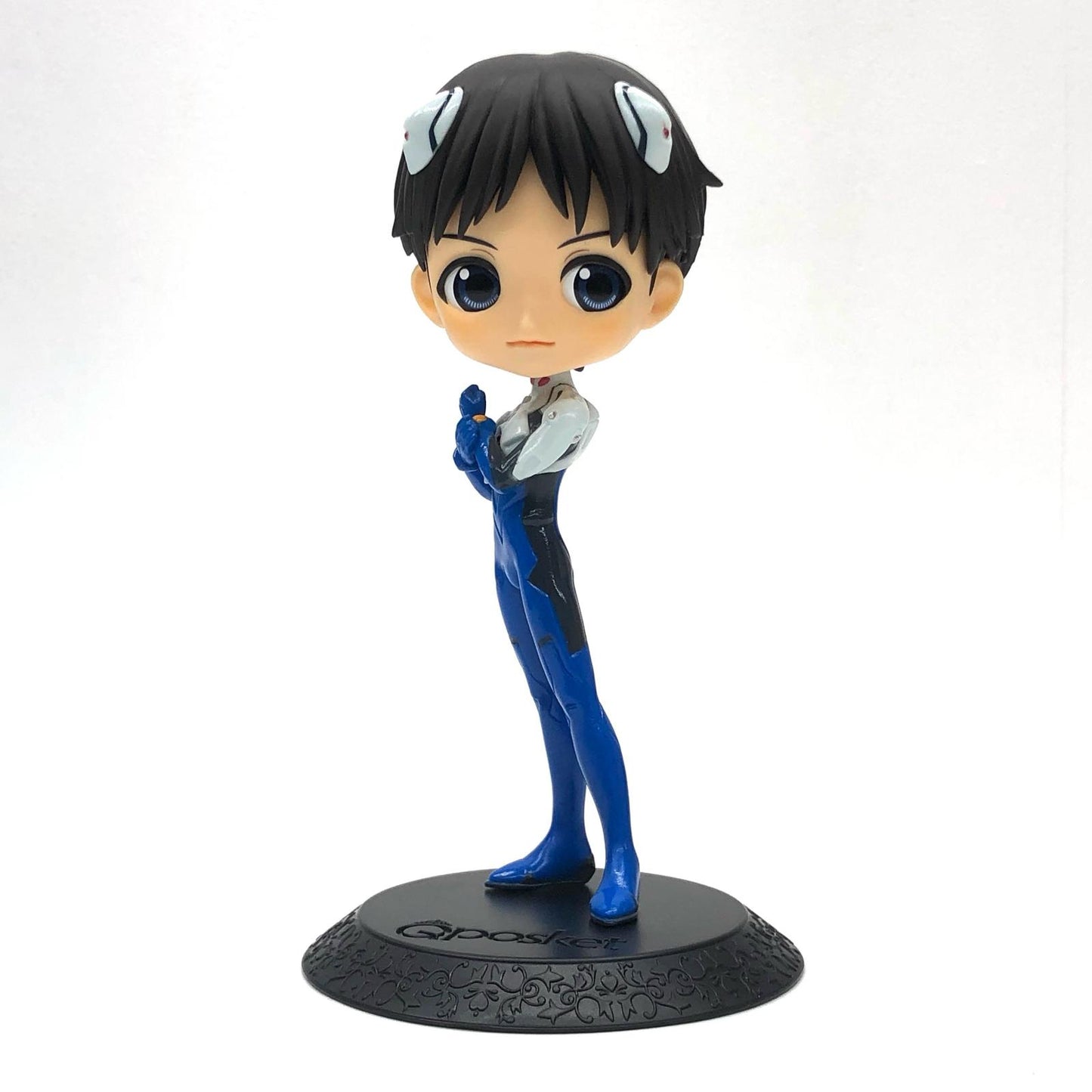 【中古】 ヱヴァンゲリヲン新劇場版 フィギュア 碇シンジ Q posket A (ブルー) 2551336【フィギュア】【加古川物流】
