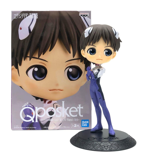 【中古】 ヱヴァンゲリヲン新劇場版 フィギュア 碇シンジ B (パープル) Q posket 2551336【フィギュア】【加古川物流】