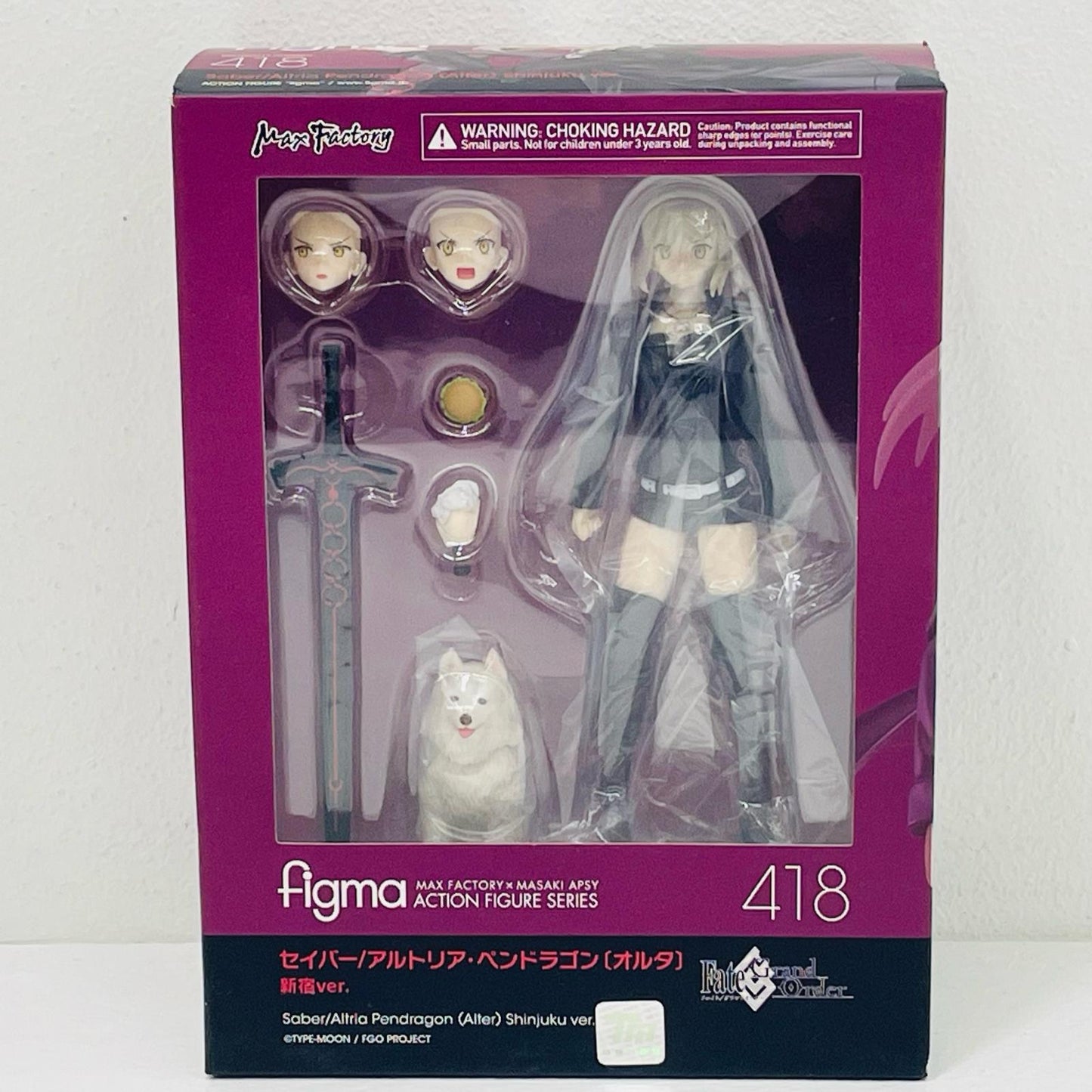 【中古】 figmaセイバー/アルトリア・ペンドラゴン〔オルタ〕新宿ver.「Fate/GrandOrder」【フィギュア】