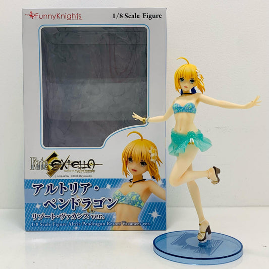 【中古】 アルトリア・ペンドラゴンリゾート・ヴァカンスVer.「Fate/EXTELLA」1/8PVC製塗装済み完成品【フィギュア】【飾磨店】
