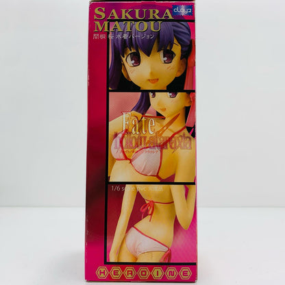 【中古】 間桐桜水着バージョン「Fate/hollowataraxia」1/6PVC製塗装済み完成品【フィギュア】【飾磨店】