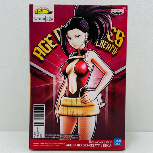 【中古】 八百万百「僕のヒーローアカデミア」AGEOFHEROES-CREATY＆DEKU-【フィギュア】【飾磨店】