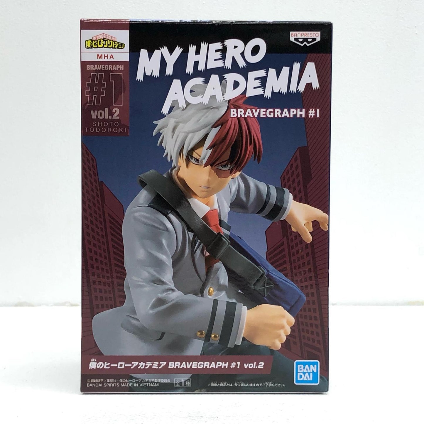 【中古】 轟焦凍「僕のヒーローアカデミア」BRAVEGRAPH#1vol.2【フィギュア】