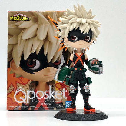 [Used] My Hero Academia Figure Bakugo Katsuki A (Dark Costume) Q posket [Figure] [Kakogawa Logistics] 