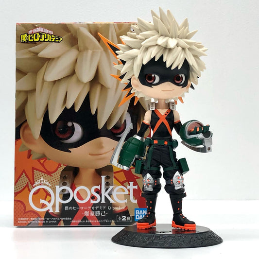 [Used] My Hero Academia Figure Bakugo Katsuki A (Dark Costume) Q posket [Figure] [Kakogawa Logistics] 