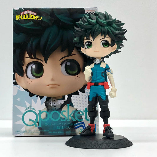 【中古】 緑谷出久(衣装淡)「僕のヒーローアカデミア」Qposket-緑谷出久-【フィギュア】【飾磨店】