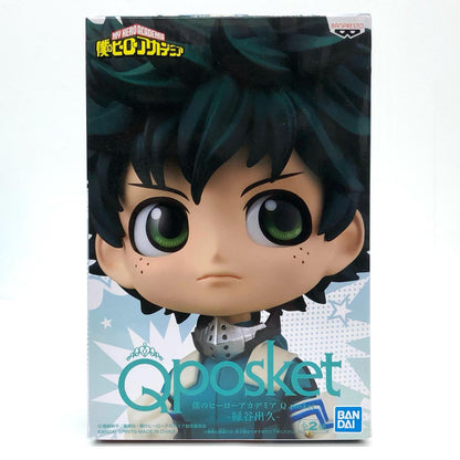 【中古】 緑谷出久(衣装淡)「僕のヒーローアカデミア」Qposket-緑谷出久-【フィギュア】【飾磨店】