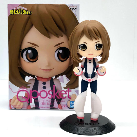【中古】 麗日お茶子B(衣装淡)「僕のヒーローアカデミア」Qposket-麗日お茶子-【フィギュア】【飾磨店】