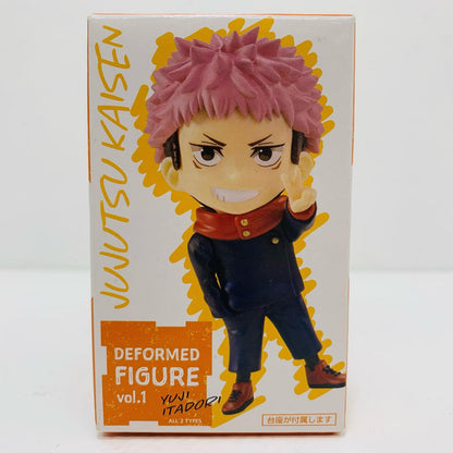 【中古】 虎杖悠仁「呪術廻戦」デフォルメフィギュアvol.1【フィギュア】