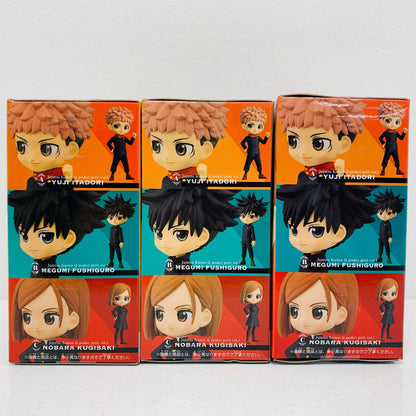 【中古】 全3種セット「呪術廻戦」Qposketpetitvol.1【フィギュア】