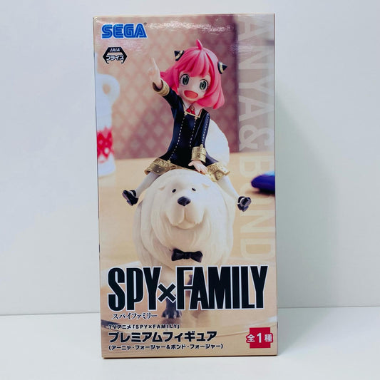 【中古】 アーニャ・フォージャー＆ボンド・フォージャー「SPY×FAMILY」プレミアムフィギュア(アーニャ・フォージャー＆ボンド・フォージャー)【フィギュア】