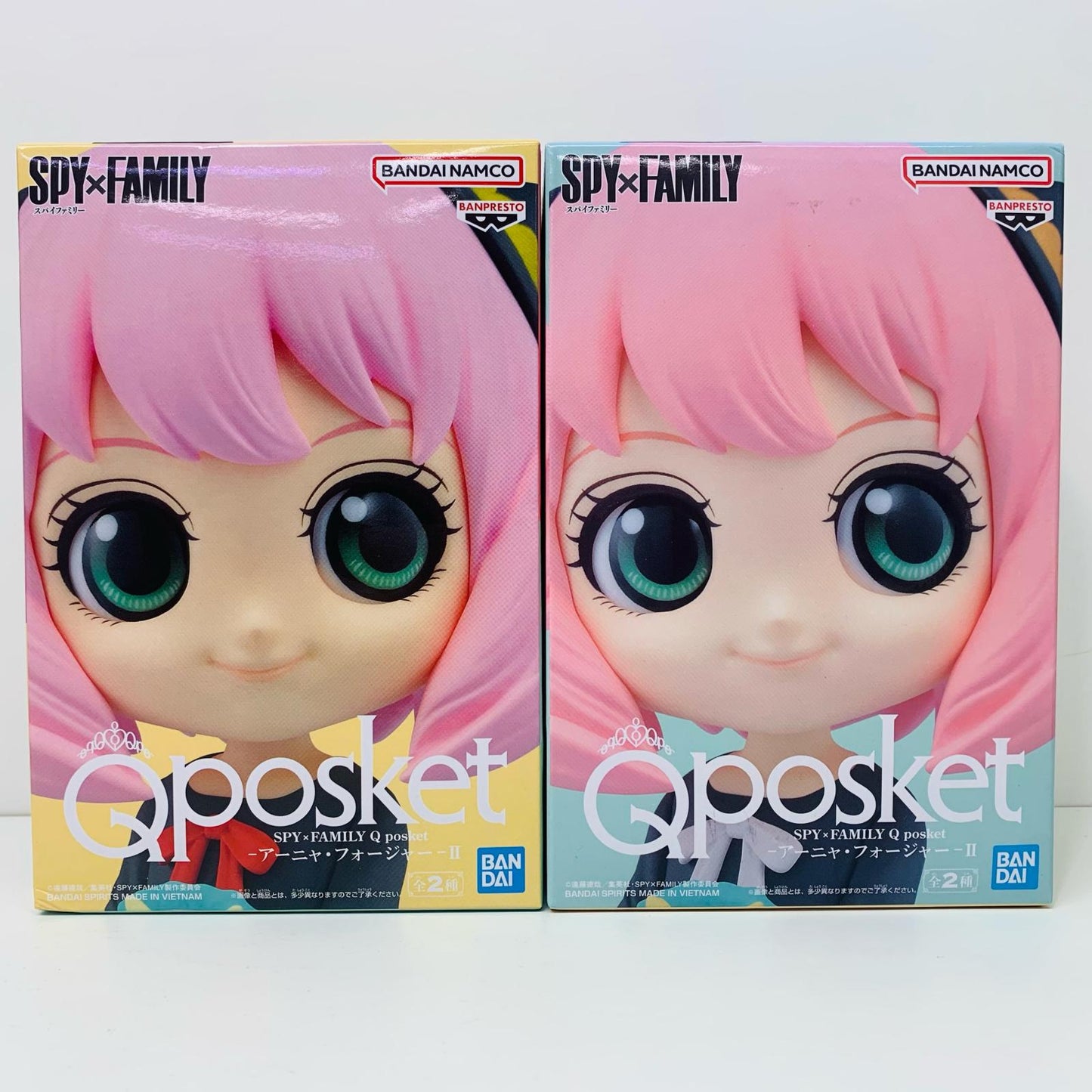 【中古】 全2種セット「SPY×FAMILY」Qposket-アーニャ・フォージャー-II【フィギュア】