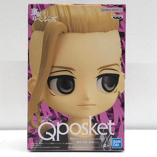 【中古】 龍宮寺堅B(髪ブラウン)「東京リベンジャーズ」Qposket-龍宮寺堅-私服ver.【フィギュア】【飾磨店】