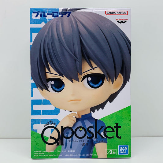 【中古】 ◎潔世一B(衣装淡)「ブルーロック」Qposket-潔世一-【フィギュア】【飾磨店】
