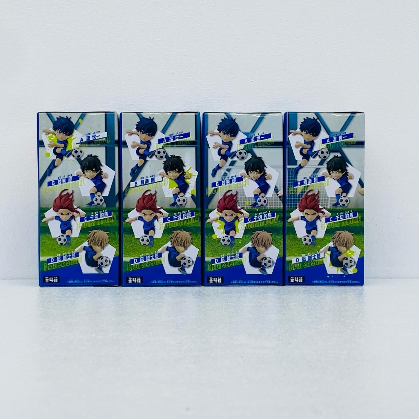 全4種セット「ブルーロック」WCFセガ＆GICO限定【フィギュア】