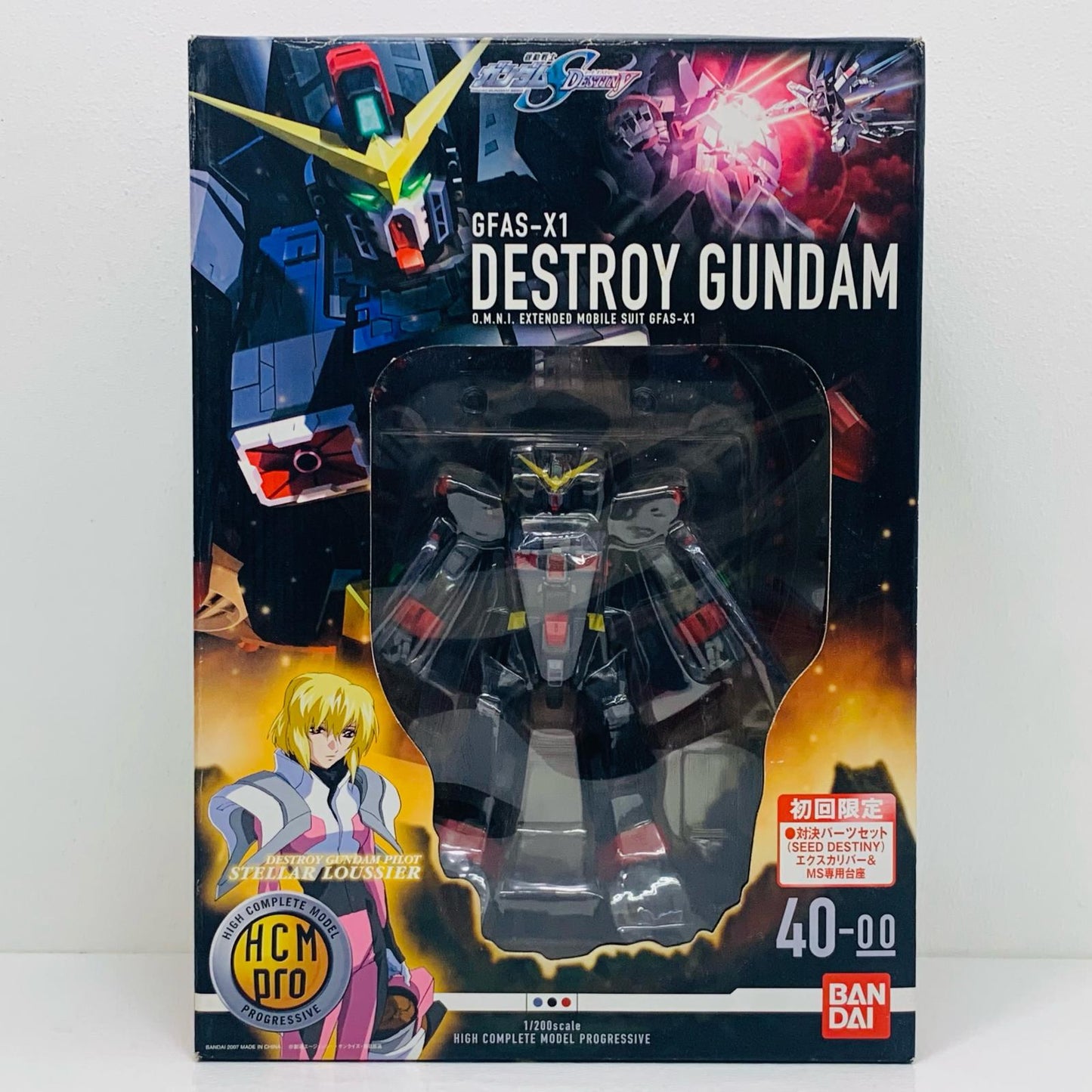 【中古】 HCM-Pro40GFAS-X1デストロイガンダム初回限定版「機動戦士ガンダムSEEDDESTINY」【フィギュア】