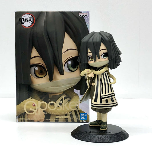 【中古】 伊黒小芭内B(セピアカラー)「鬼滅の刃」Qposket-伊黒小芭内-【フィギュア】【加古川物流】