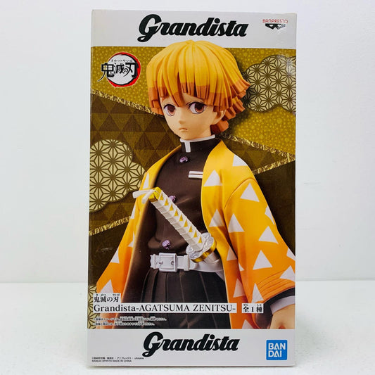 【中古】 我妻善逸「鬼滅の刃」Grandista-AGATSUMAZENITSU-【フィギュア】【飾磨店】
