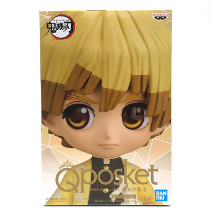 [Used] Demon Slayer: Kimetsu no Yaiba Figure Zenitsu Agatsuma Q posket B (Sepia Color) 2588652 [Figure] [Kakogawa Logistics] 