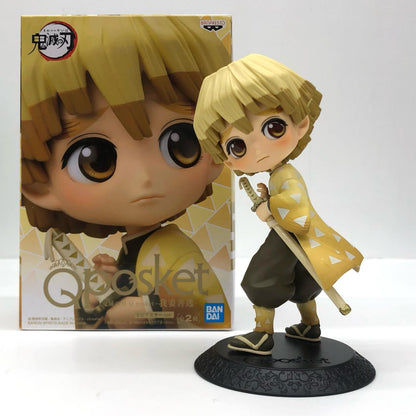 [Used] Demon Slayer: Kimetsu no Yaiba Figure Zenitsu Agatsuma Q posket B (Sepia Color) 82576 [Figure] [Kakogawa Logistics] 