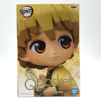 [Used] Demon Slayer: Kimetsu no Yaiba Figure Zenitsu Agatsuma Q posket B (Sepia Color) 82576 [Figure] [Kakogawa Logistics] 