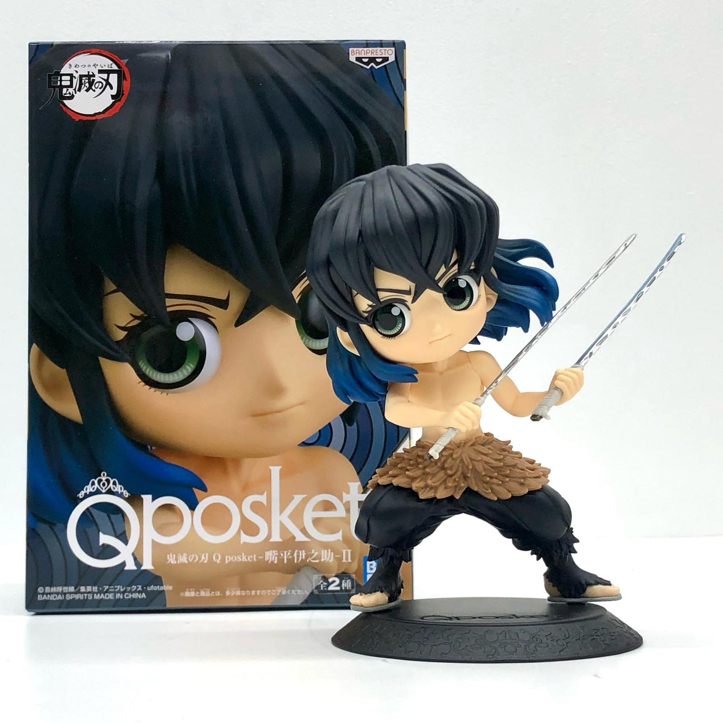 嘴平伊之助A(ノーマルカラー)「鬼滅の刃」Qposket-嘴平伊之助-II【フィギュア】