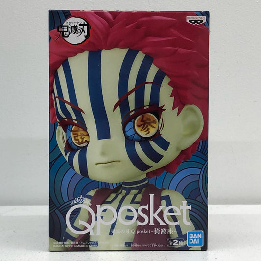 [Used] Demon Slayer: Kimetsu no Yaiba Figure Akaza Q posket A (Normal) 2574720 [Figure] [Kakogawa Logistics] 